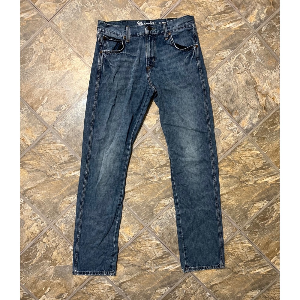 Wrangler Retro Jeans Men 32x34 Blue Slim Straight 88MWZDN Denim